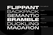 Cranch Font Family, a Sans Serif Font by Arbuz (Thumbnail 2 of 11)