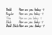 Write Gale, a Script Font by TKDoodle (Thumbnail 2 of 8)