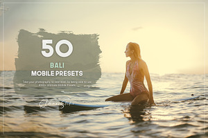 50 Bali Mobile Presets Pack