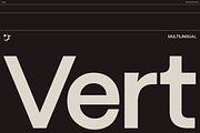GG Vert – ExtraBold, a Sans Serif Font by GG Design (Thumbnail 1 of 7)