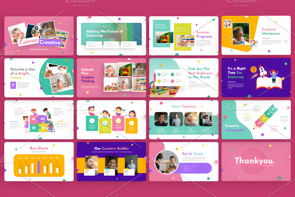 Canvas Creative PowerPoint, a Presentation Template by Ink Gallery (Photo 2 of 4)