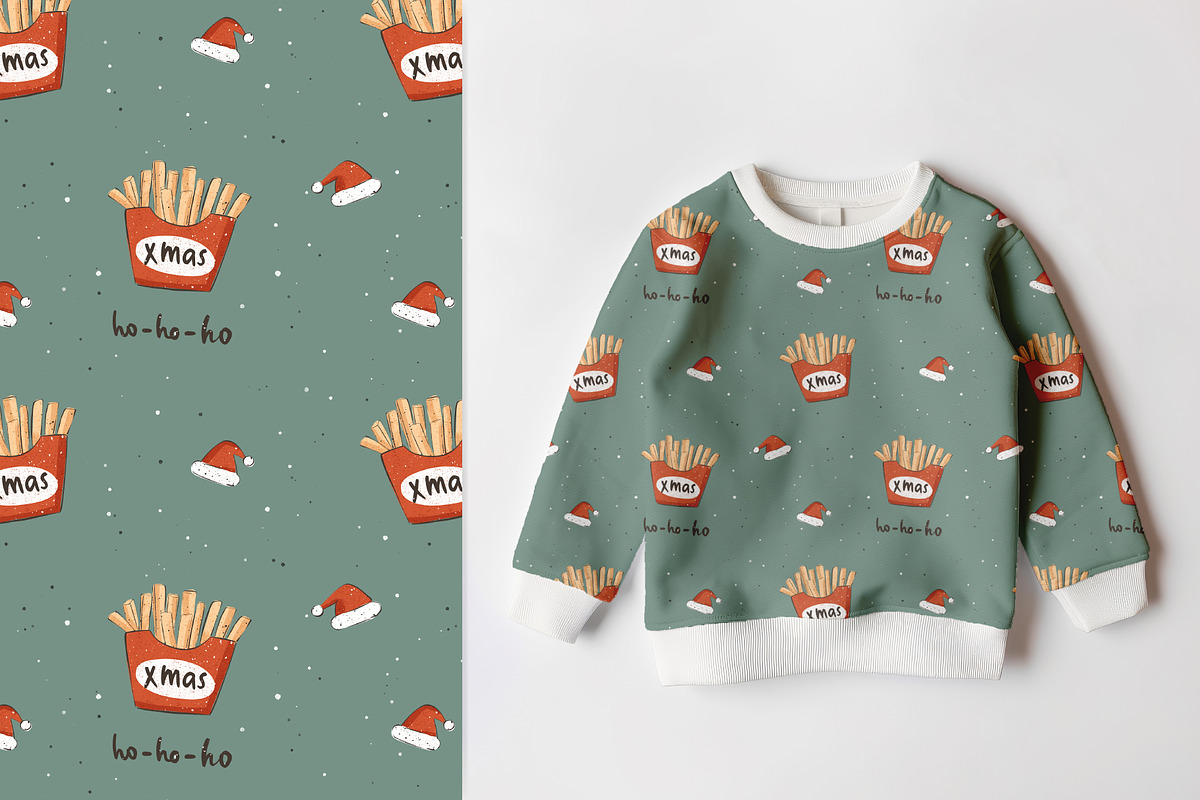 Pattern: Christmas, a Pattern Graphic by Olena Kuznietsova (Photo 1 of 5)