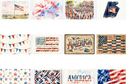 Grunge 4th of July Celebration, a Texture Illustration by VetalStock (Thumbnail 3 of 3)