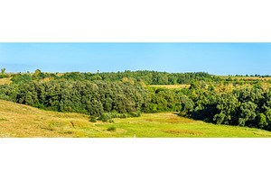 Landscape of the Central Russian Upland, Europe, a Nature Photo by Leonid Andronov