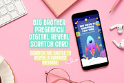 Big Brother Digital Scratch Card, a Marketing Template by SunshineStudioBoutique (Thumbnail 1 of 7)