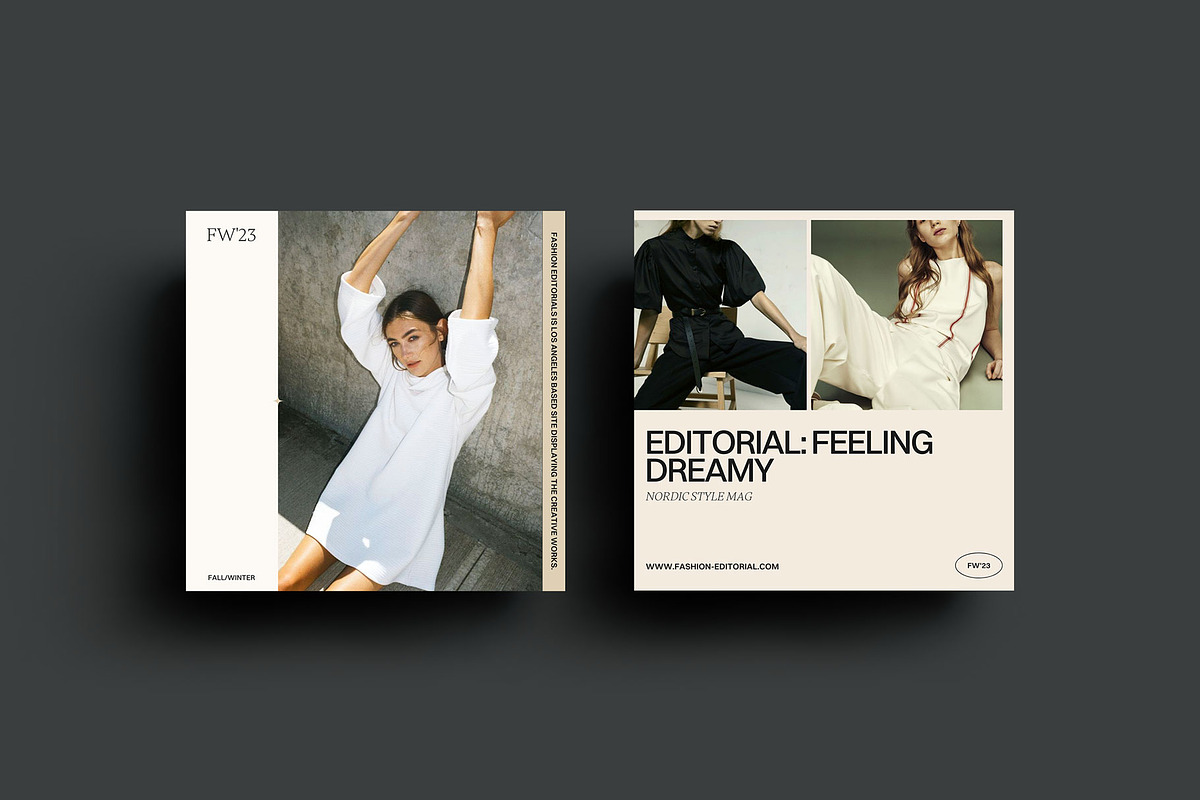 Editorial Social Media Template, a Social Media Template by Moscovita Studio (Photo 8 of 34)