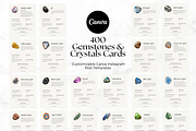Gems and CRYSTALS Information Canva, a Social Media Template by The Blog Creative (Thumbnail 2 of 9)