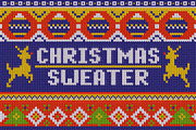 Christmas Sweater Effect, a Layer Style Add-On by pixelbuddha.net (Thumbnail 1 of 8)