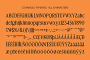 CS Randle – Classic Font, a Serif Font by Craft Supply Co. (Thumbnail 8 of 8)