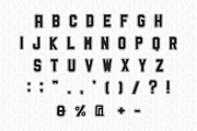 Varsity Future, a Font by Fourteen Letter (Thumbnail 7 of 7)