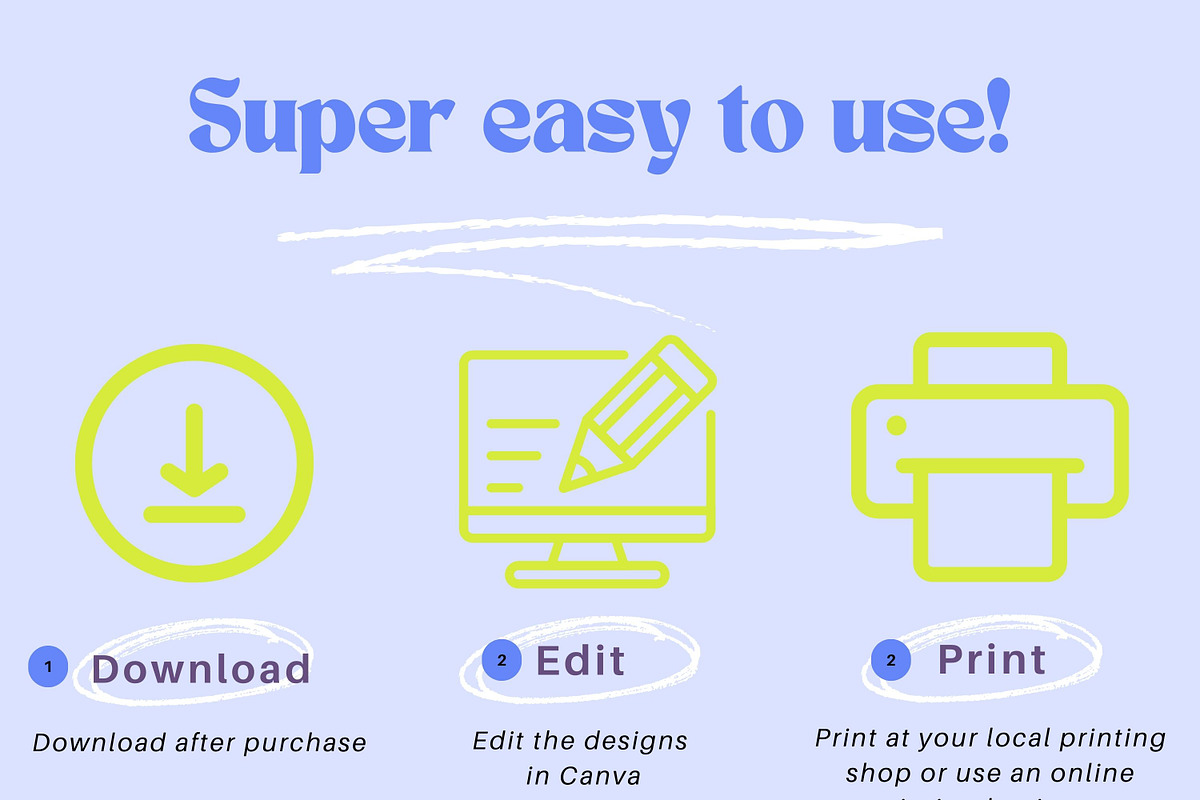 Ecommerce Sticker Canva Templates, a Stationery Template by Hell Yeah Designs (Photo 3 of 4)