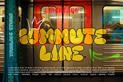 YT Brickfade - Bubble Graffiti Font, a Handwritten Font by Youthlabs Studio (Thumbnail 5 of 15)