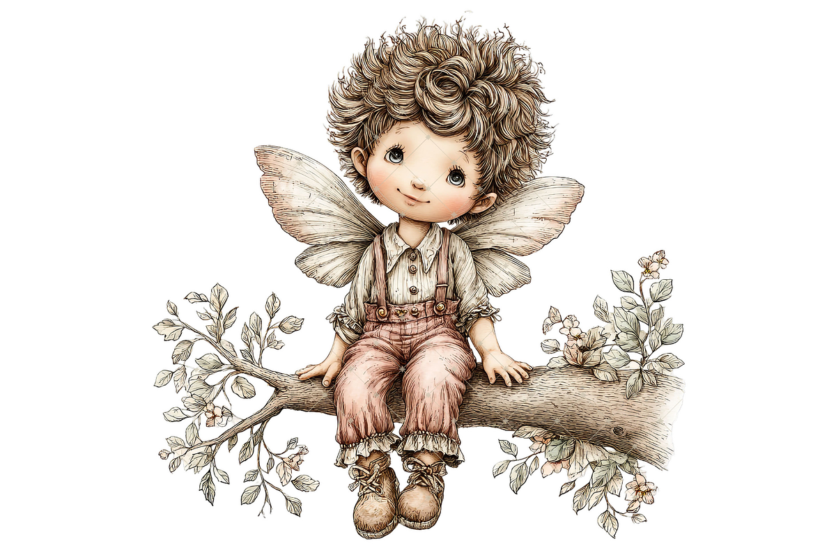 Fairy Boy Clipart PNG, an Illustration by Memories By Lea (Photo 19 of 20)