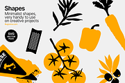 Italian Pasta - Modern Graphics, a Food Illustration by illugrama (Thumbnail 2 of 13)