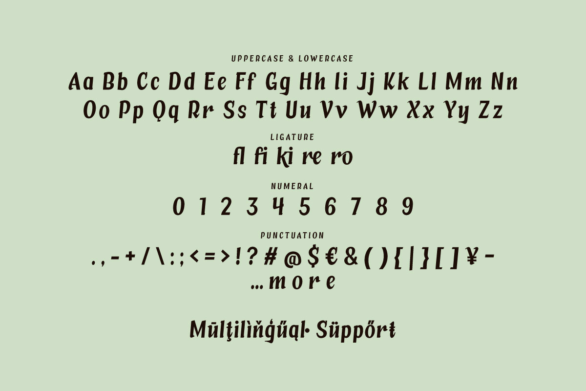 Aginare - Cosmetic Display Font, a Serif Font by twinstd (Photo 8 of 9)