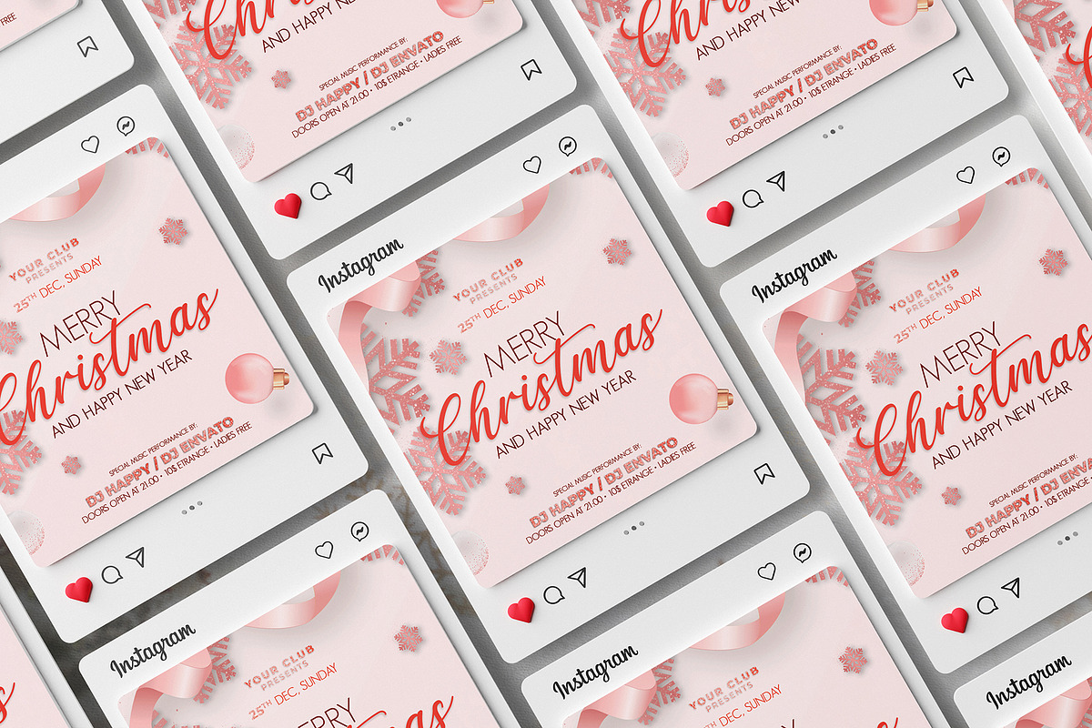 Christmas Party Flyer, a Flyer Template by DesignDevisers (Photo 7 of 8)