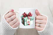 Whimsical Christmas Gift Box Clipart, an Illustration by designcity5 (Thumbnail 4 of 5)