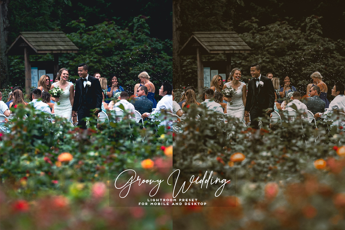 Groovy Wedding Lightroom Preset, a Preset Add-On by Mirelyn (Photo 4 of 17)