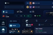 GUI Pro - Survival Clean, an UI Kit Template by LAYERLAB (Thumbnail 3 of 69)