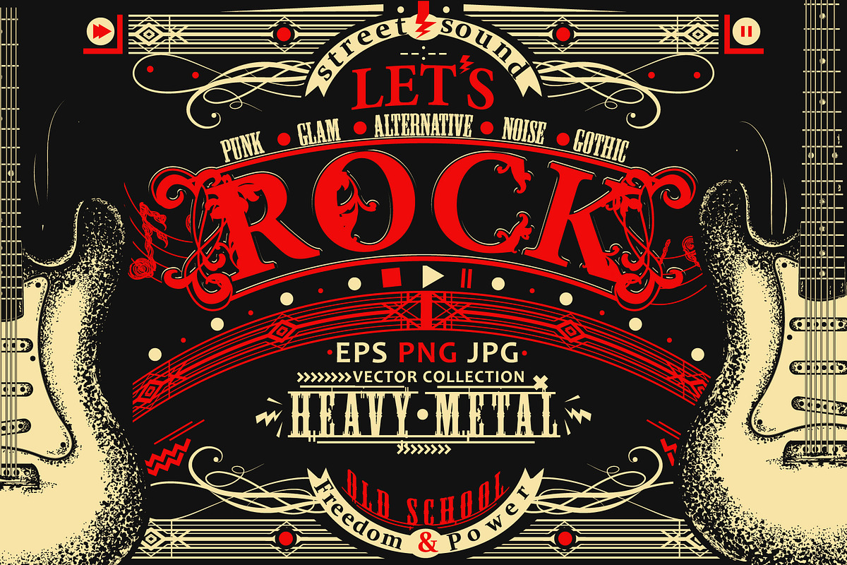 Let's Rock, a Background Graphic by intueri (Photo 1 of 14)