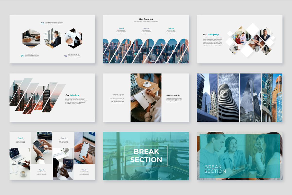 Business Plan PowerPoint Template, a Presentation Template by Abert (Photo 11 of 17)