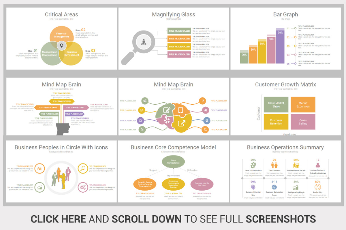 Multi Business PowerPoint Template, a Presentation Template by OceanArt (Photo 22 of 46)