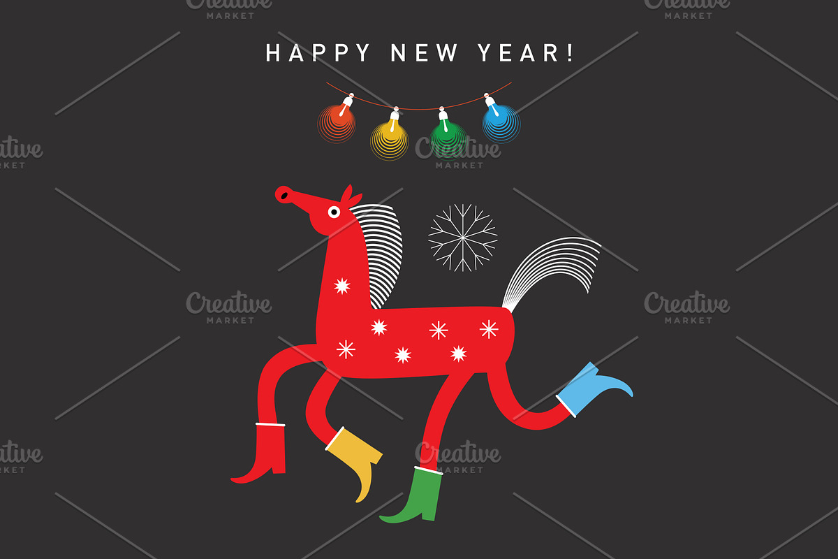 Chinese New Year, an Animal Illustration by lenlis (Photo 1 of 4)