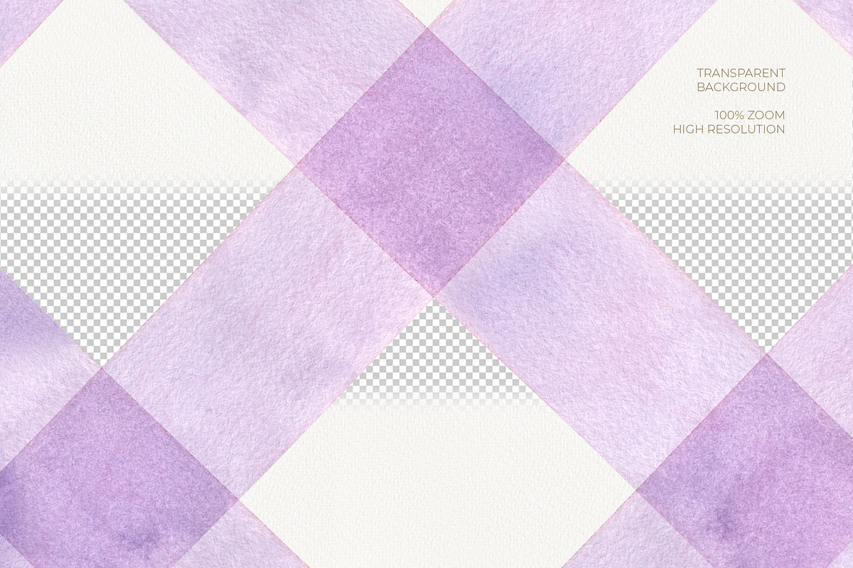 Striped Abstract Patterns Watercolor, a Texture Illustration by YarovaArt (Photo 10 of 15)