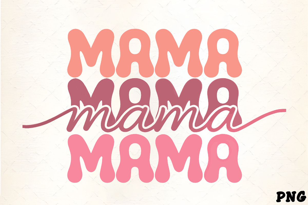 Mama mama mama retro style mother_s, an Illustration by CrexoraLab (Photo 1 of 4)