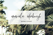 Sierra Gorge Script, a Script Font by Beck McCormick (Thumbnail 6 of 10)