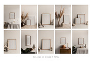 Artwork Frame Photo Mockup Bundle, a Print Template by Moyo Studio (Thumbnail 3 of 11)