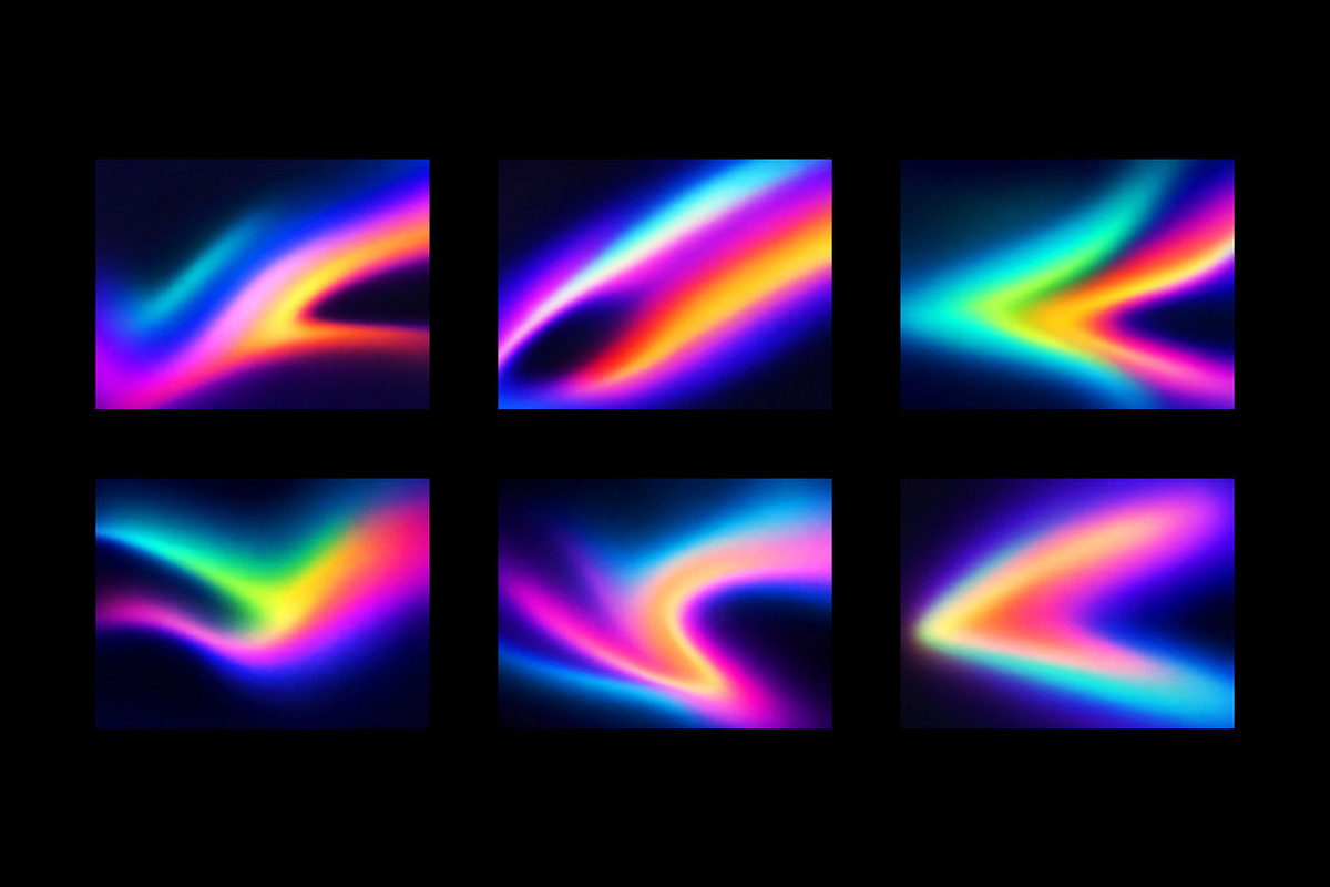 Neon Aurora Gradient Background, a Background Graphic by Shovajit (Photo 3 of 3)