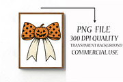 Halloween Bow PNG Pumpkin Ghost, an Illustration by Libby Wishes (Thumbnail 2 of 6)