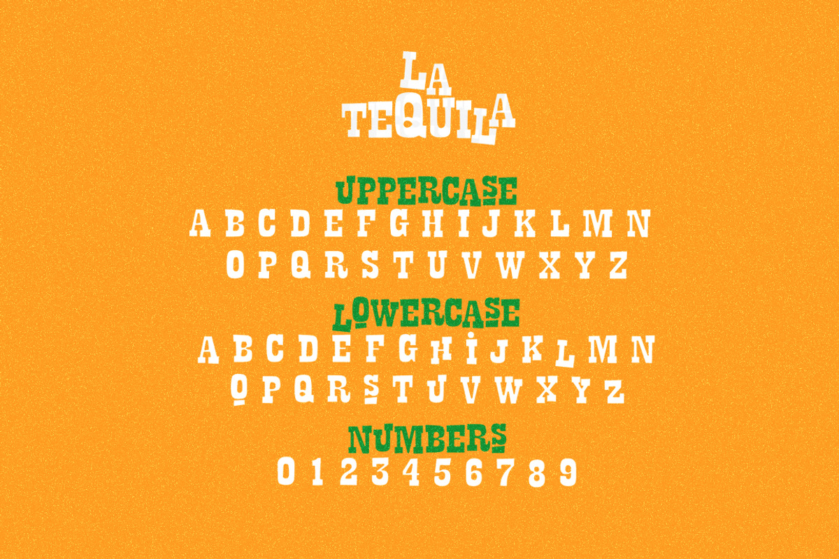 La Tequila Typeface, a Serif Font by LeoSupply.co (Photo 2 of 7)