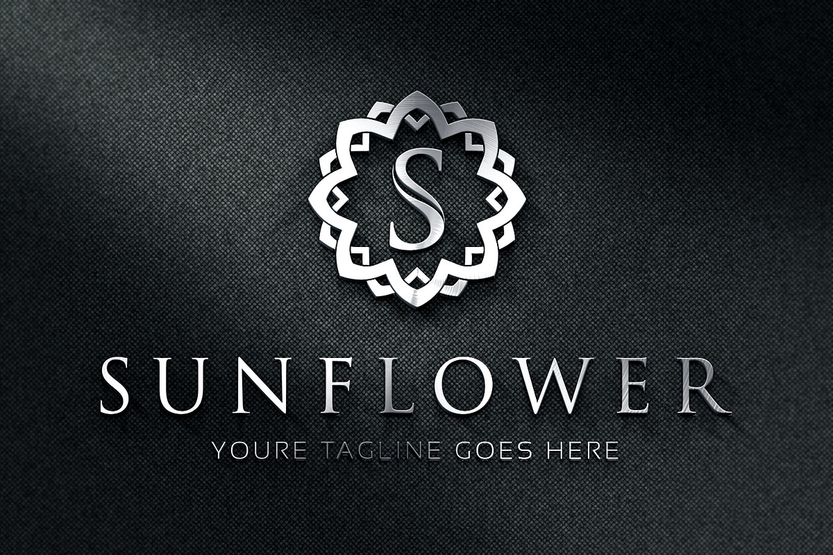 sunflower logo, a Branding & Logo Template by vectorlogos89 (Photo 3 of 3)