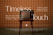 Alba Ophezia Romantic Vintage Font, a Sans Serif Font by Vadovastd (Thumbnail 3 of 8)