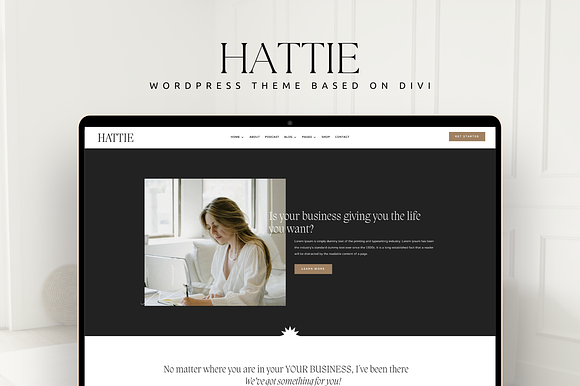 Coaching WordPress Theme Hattie preview 7