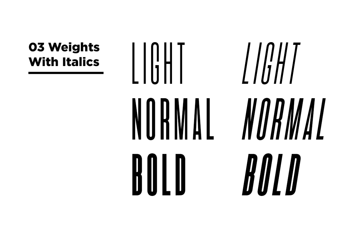 BISMARK - Display / Logo Typeface preview 7