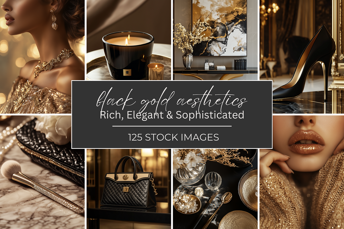 Business Woman Images Black & Gold, a Business Photo by Jennifer Magri Templates (Photo 1 of 7)