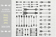 Boho Arrow Svg bundle 40 Designs, an Object Illustration by Actual Pixel (Thumbnail 3 of 3)
