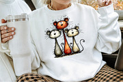Whimsical Christmas Animal Clipart P, an Illustration by Sublimation Artist (Thumbnail 4 of 6)