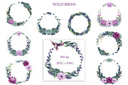 Wild Birds, an Illustration by Salted Galaxy (Thumbnail 14 of 17)