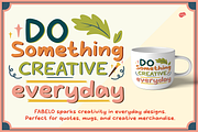 FABELO, a Font by Pinisi ART (Thumbnail 4 of 10)