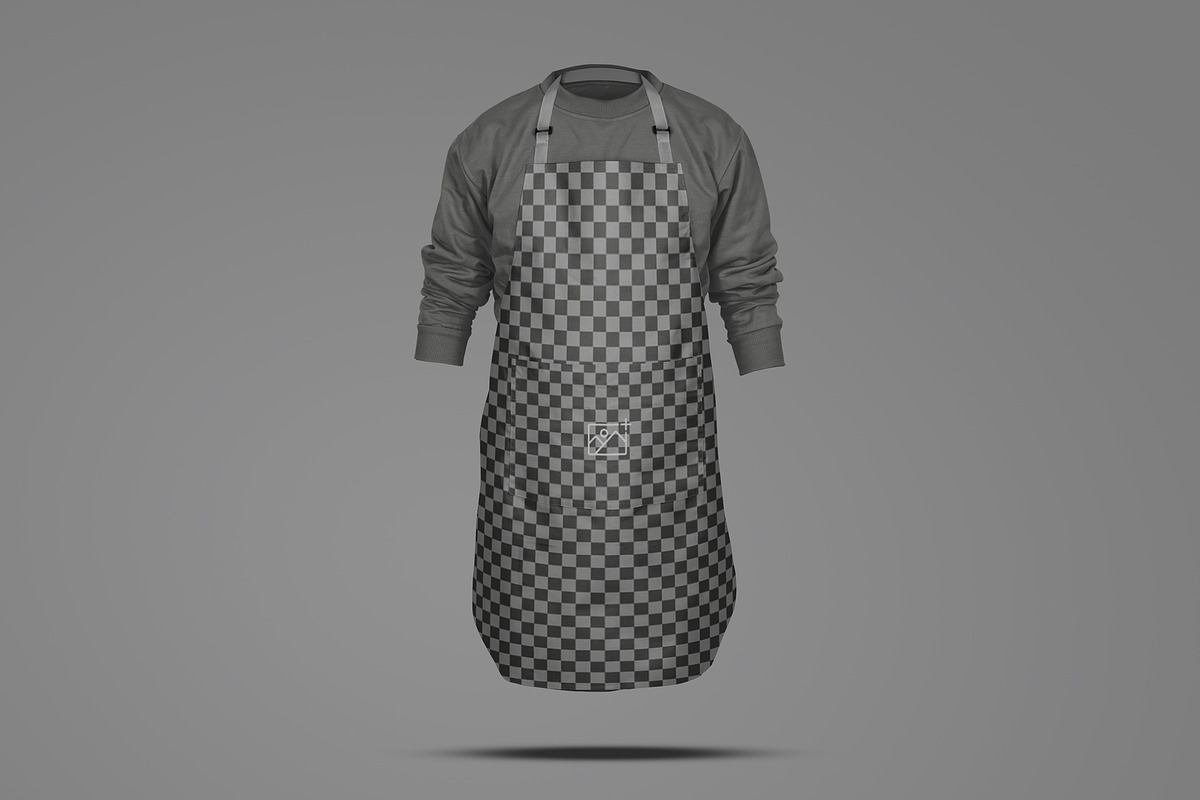 Realistic Apron Mockup, an Apparel Mockup by fakhroo (Photo 2 of 3)