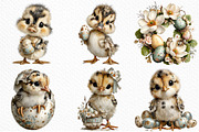 Whimsical Easter Clipart Png, an Illustration by Craft Nest (Thumbnail 3 of 11)