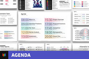 Agenda Meeting PowerPoint Templates, a Presentation Template by Warna Works (Thumbnail 1 of 12)