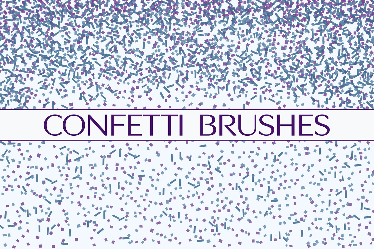 Confetti Brushes, a Brush Add-On by Blue Line Design (Photo 1 of 6)