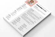 Resume CV Template, a Resume Template by Occy Design (Thumbnail 3 of 4)