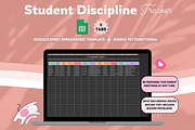 Student Discipline Tracker, a Stationery Template by bellaROSEworkshop (Thumbnail 3 of 6)
