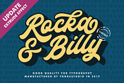 Rocka & Billy, a Script Font by YdhraStudio (Thumbnail 1 of 15)